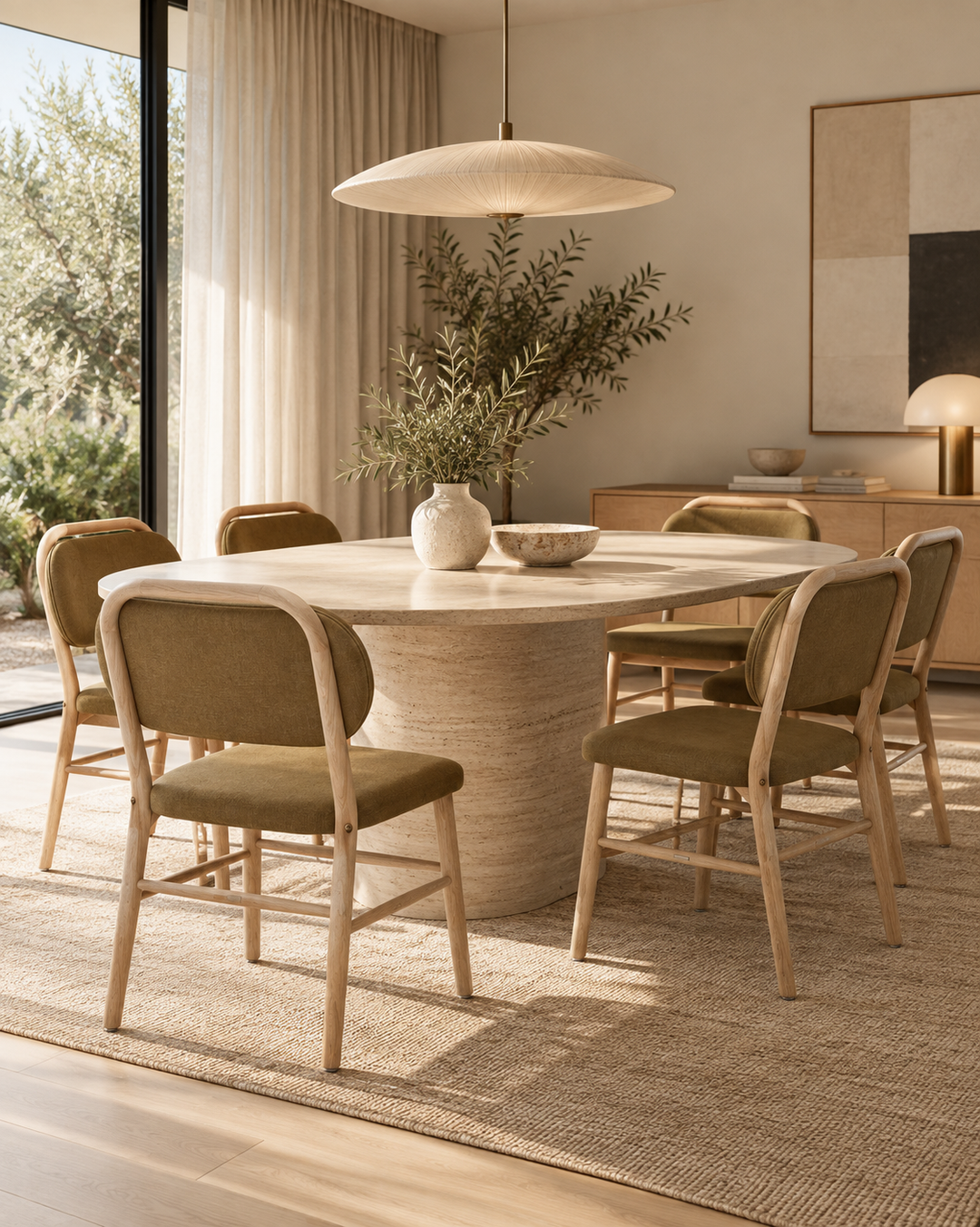 Hylda Dining Chair | Green