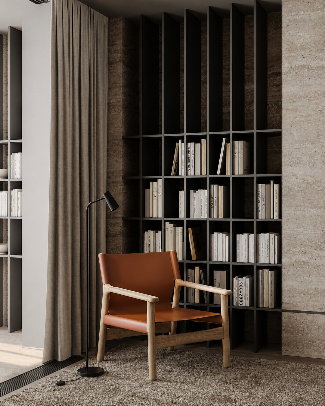 Henrik Armchair | Light Brown