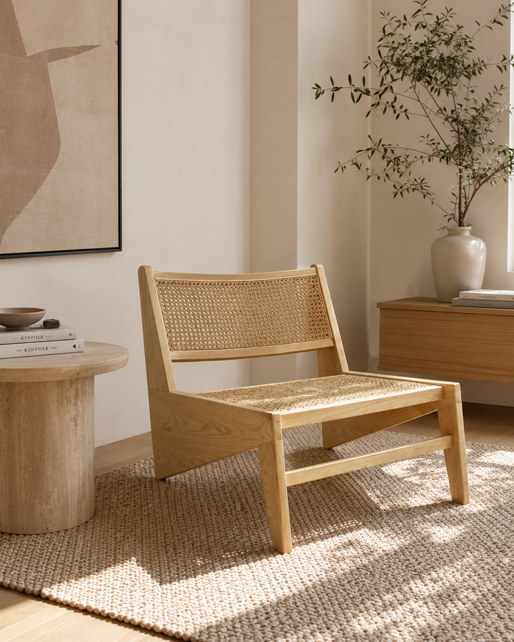 Darren Lounge Chair | Natural