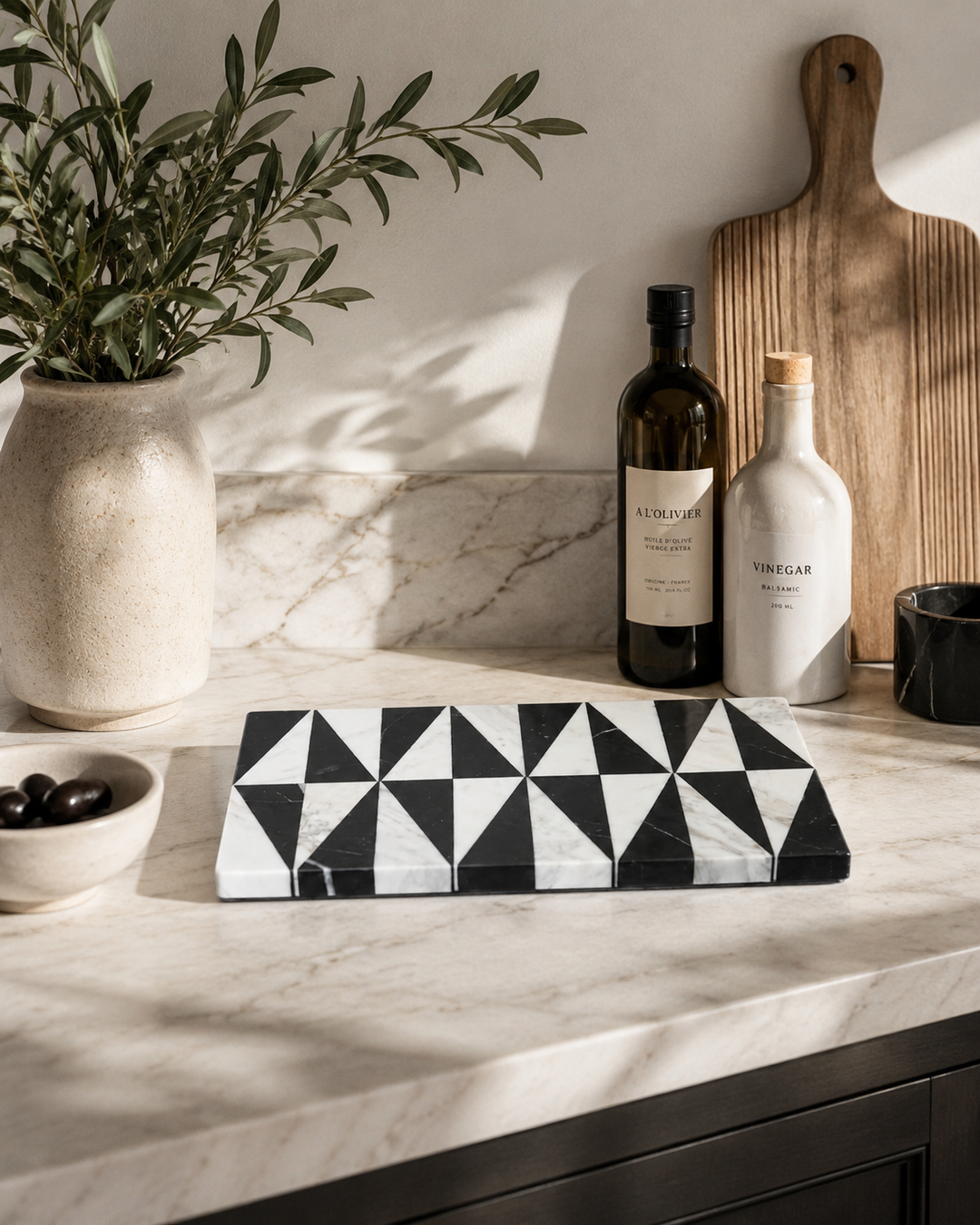 Opulent Marble Tray