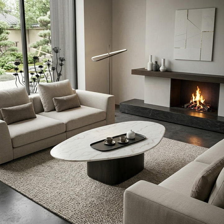 Sora Coffee Table - Walnut