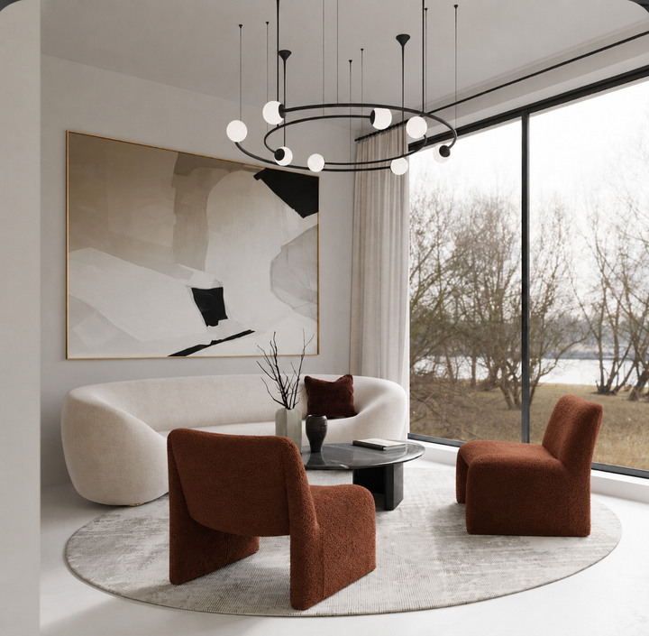 Hugo Armchair | Terracotta