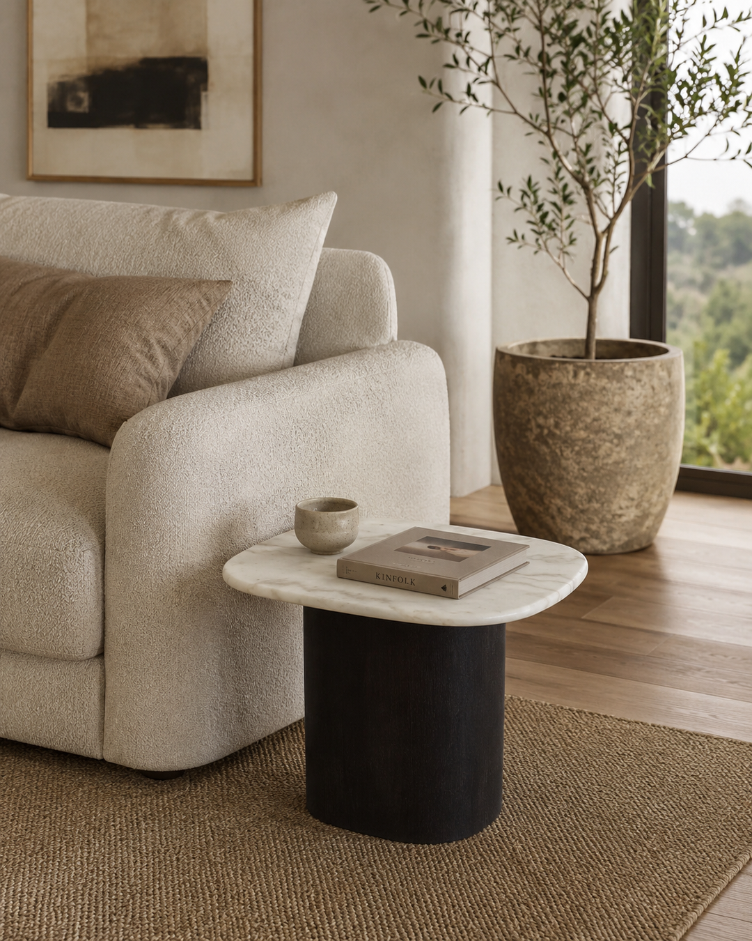 Sora Side Table - Walnut
