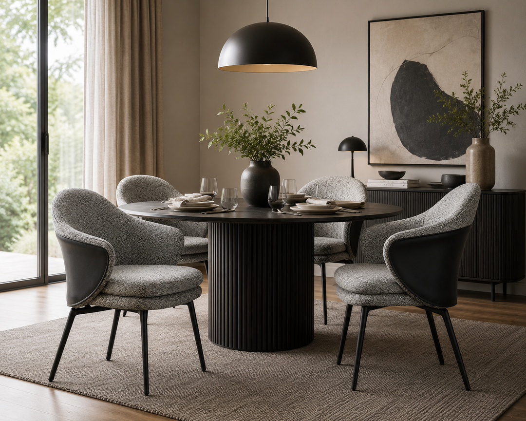 Notte Dining Chair - Black