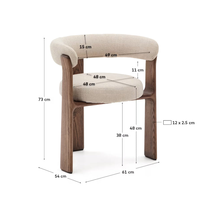 Kova Dining Chair | Beige