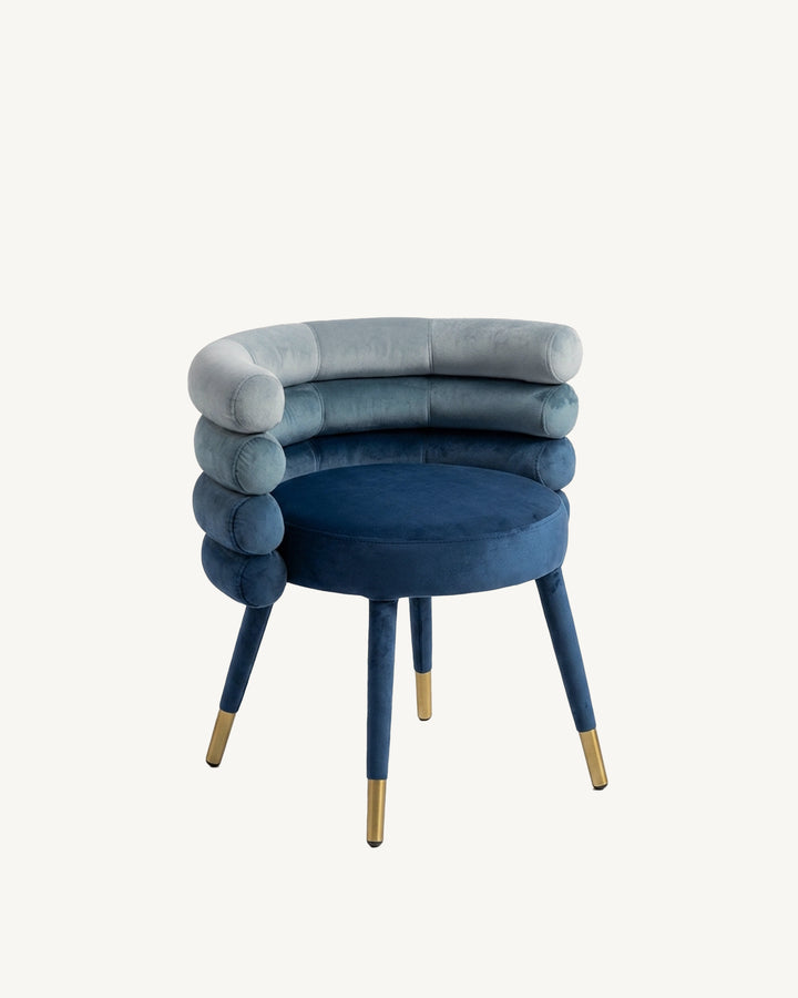 Blue Connie Dining Chair