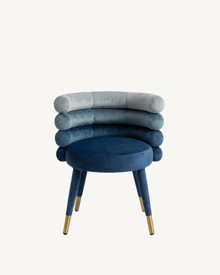 Blue Connie Dining Chair