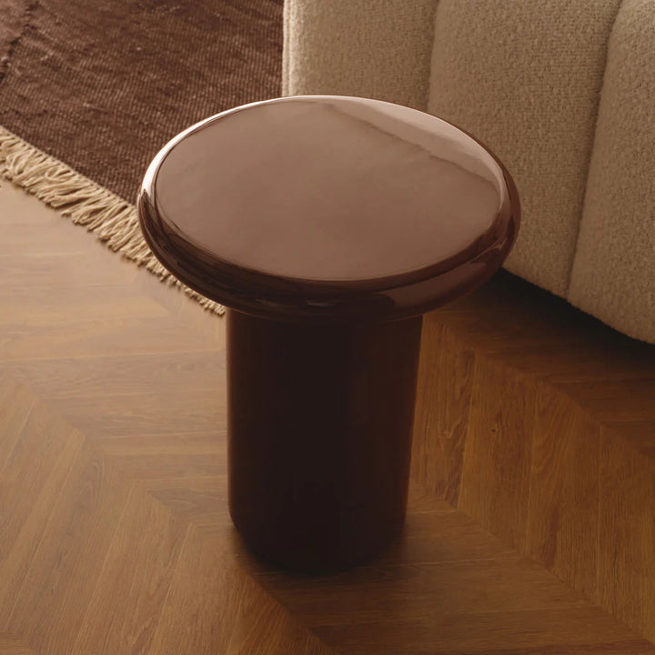 Morel Side Table - Umber