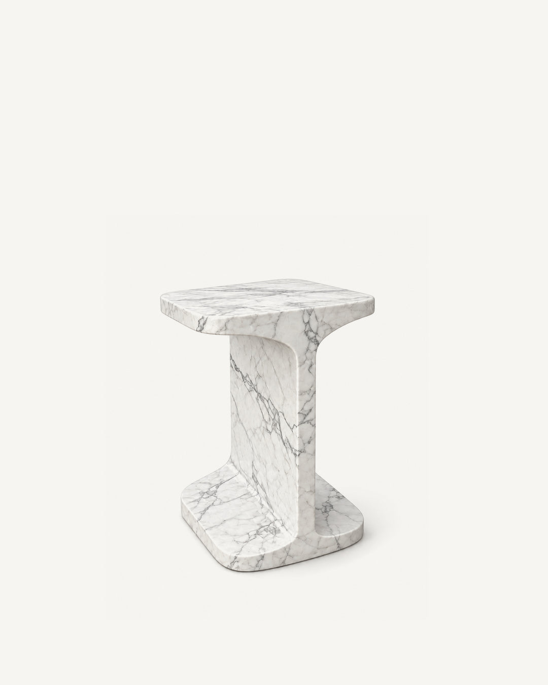 Ivy Side Table | White