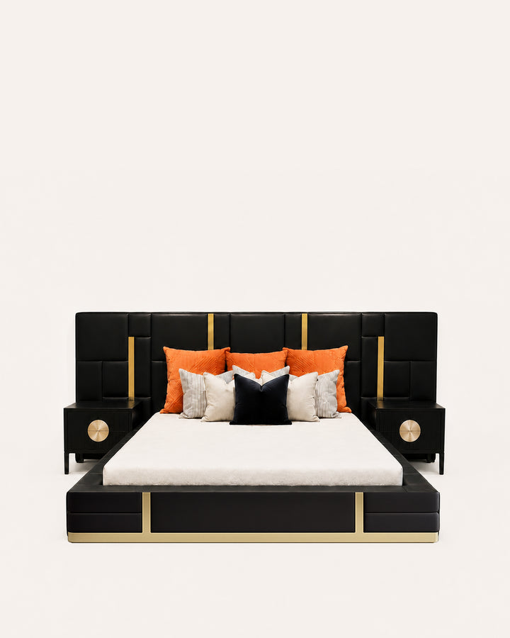 Laurent King Bed | Black