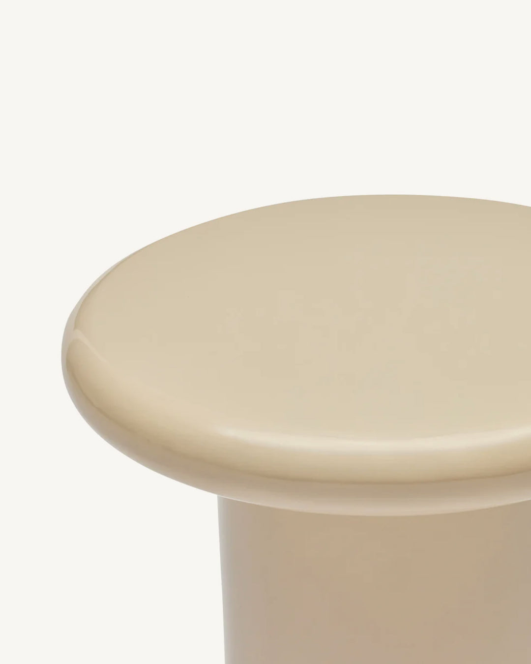 Morel Side Table - Beige