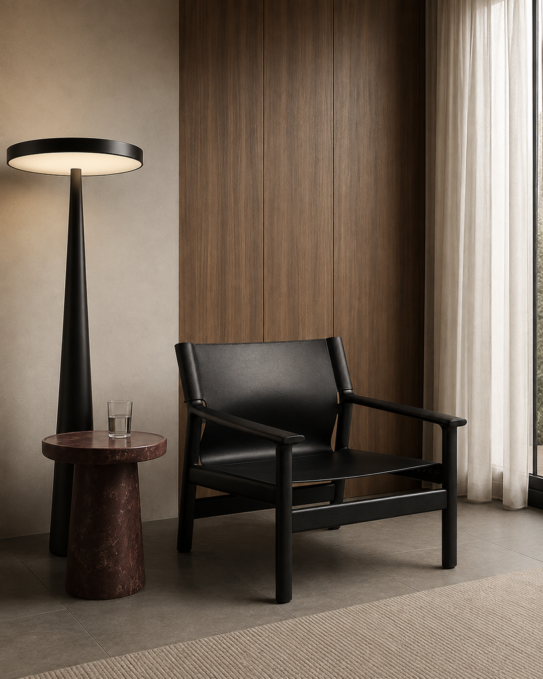 Henrik Armchair | Black