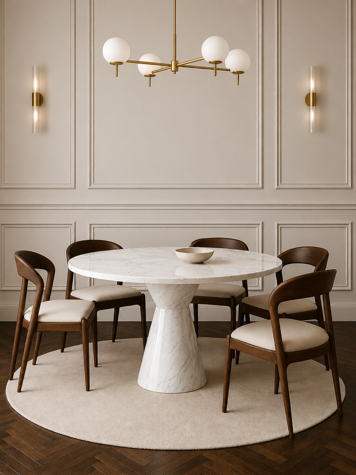 Marcus Dining Table | White