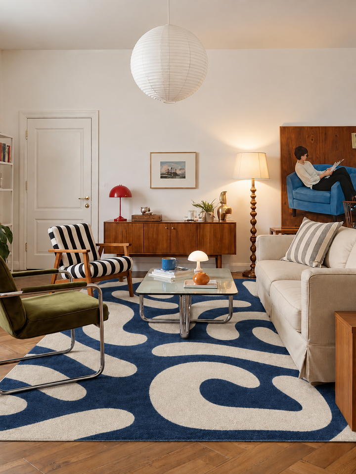 Matisse Blue Rug