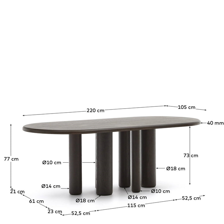 Paloma Oval Table